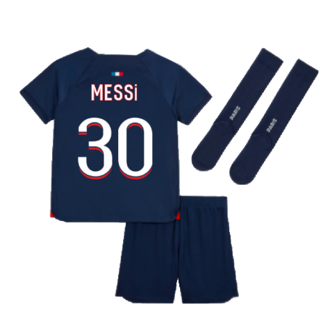 2023-2024 PSG Home Mini-Kit (Messi 30)
