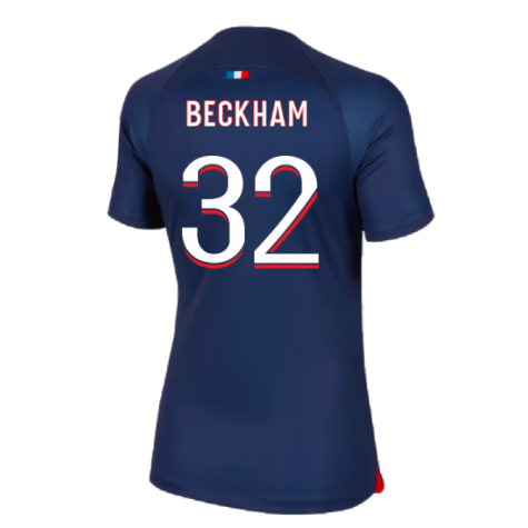 2023-2024 PSG Home Shirt (Ladies) (Beckham 32)