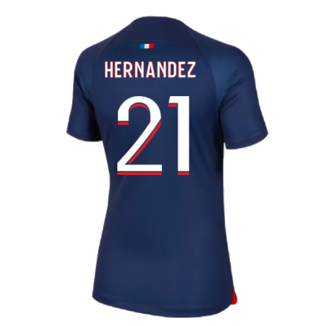 2023-2024 PSG Home Shirt (Ladies) (Hernandez 21)