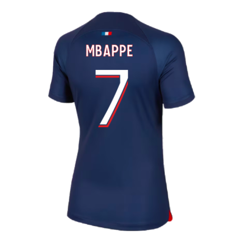 2023-2024 PSG Home Shirt (Ladies) (Mbappe 7)