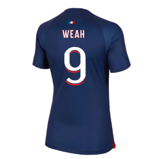 2023-2024 PSG Home Shirt (Ladies) (Weah 9)