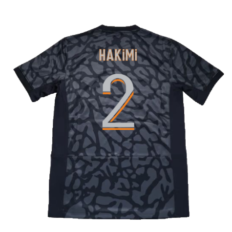 2023-2024 PSG Paris Saint Germain Third Shirt (Hakimi 2)