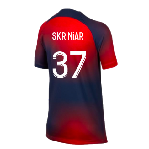 2023-2024 PSG Pre-Match Shirt (Midnight Navy) - Kids (Skriniar 37)
