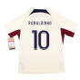 2023-2024 PSG Strike Dri-Fit Training Shirt (Cream) - Kids (Ronaldinho 10)