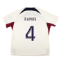 2023-2024 PSG Strike Dri-Fit Training Shirt (Cream) (Sergio Ramos 4)