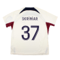 2023-2024 PSG Strike Dri-Fit Training Shirt (Cream) (Skriniar 37)
