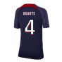 2023-2024 PSG Strike Dri-Fit Training Shirt (Navy) - Kids (Ugarte 4)