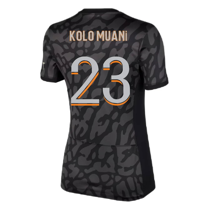 2023-2024 PSG Third Shirt (Womens) (Kolo Muani 23)