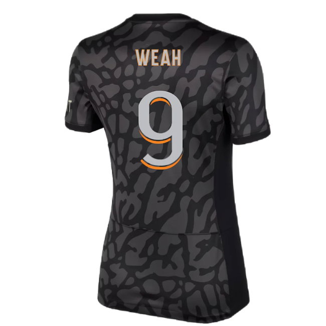 2023-2024 PSG Third Shirt (Womens) (Weah 9)