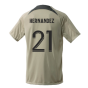 2023-2024 PSG Training Shirt (Stone) (Hernandez 21)