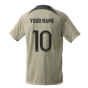 2023-2024 PSG Training Shirt (Stone) (Your Name)