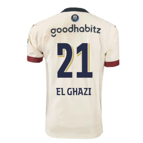 2023-2024 PSV Eindhoven Away Shirt (El Ghazi 21)