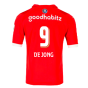 2023-2024 PSV Eindhoven Home Shirt (De Jong 9)
