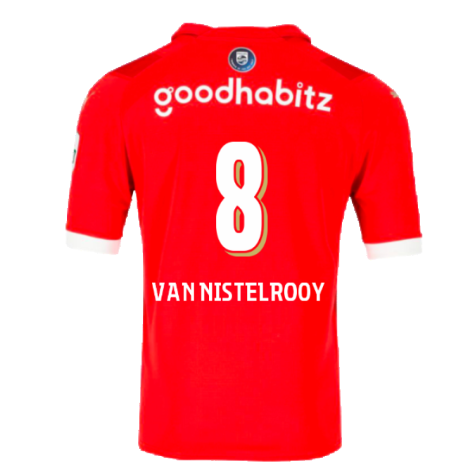 2023-2024 PSV Eindhoven Home Shirt (Van Nistelrooy 8)