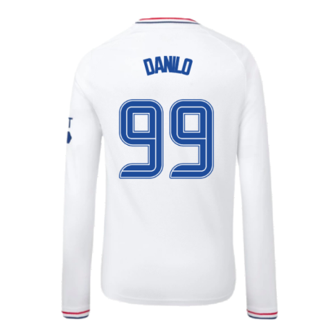 2023-2024 Rangers Away Long Sleeve Shirt (Kids) (Danilo 99)
