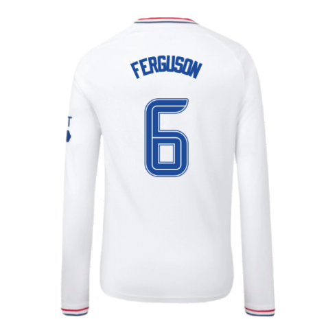 2023-2024 Rangers Away Long Sleeve Shirt (Kids) (Ferguson 6)