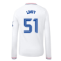 2023-2024 Rangers Away Long Sleeve Shirt (Kids) (Lowry 51)