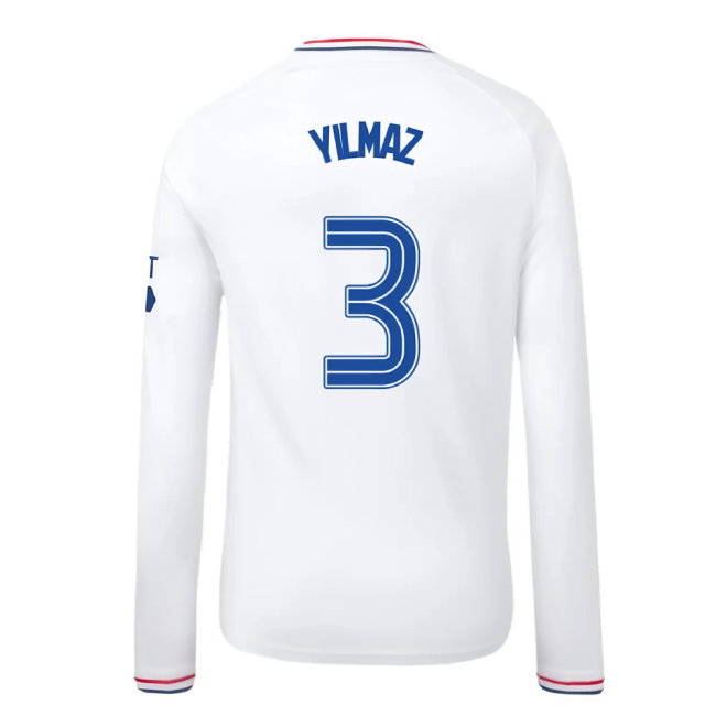 2023-2024 Rangers Away Long Sleeve Shirt (Kids) (Yilmaz 3)