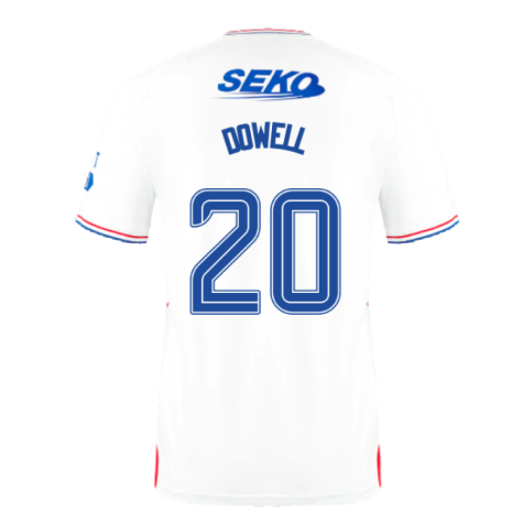 2023-2024 Rangers Away Shirt (Dowell 20)