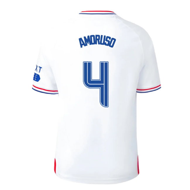 2023-2024 Rangers Away Shirt (Kids) (Amoruso 4)