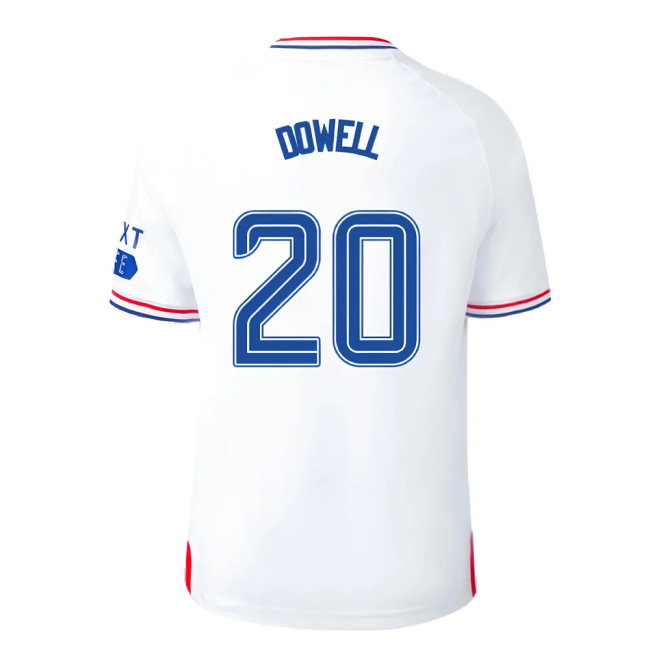2023-2024 Rangers Away Shirt (Kids) (Dowell 20)