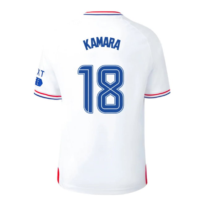 2023-2024 Rangers Away Shirt (Kids) (Kamara 18)