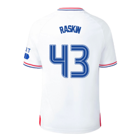 2023-2024 Rangers Away Shirt (Kids) (Raskin 43)