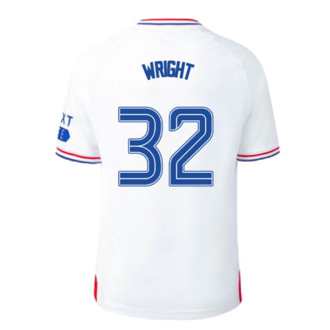 2023-2024 Rangers Away Shirt (Kids) (Wright 32)