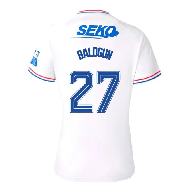 2023-2024 Rangers Away Shirt (Ladies) (Balogun 27)