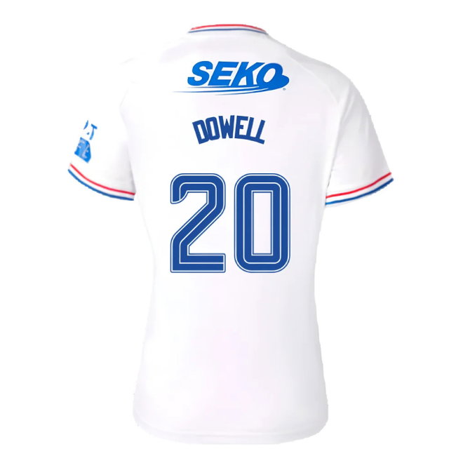 2023-2024 Rangers Away Shirt (Ladies) (Dowell 20)
