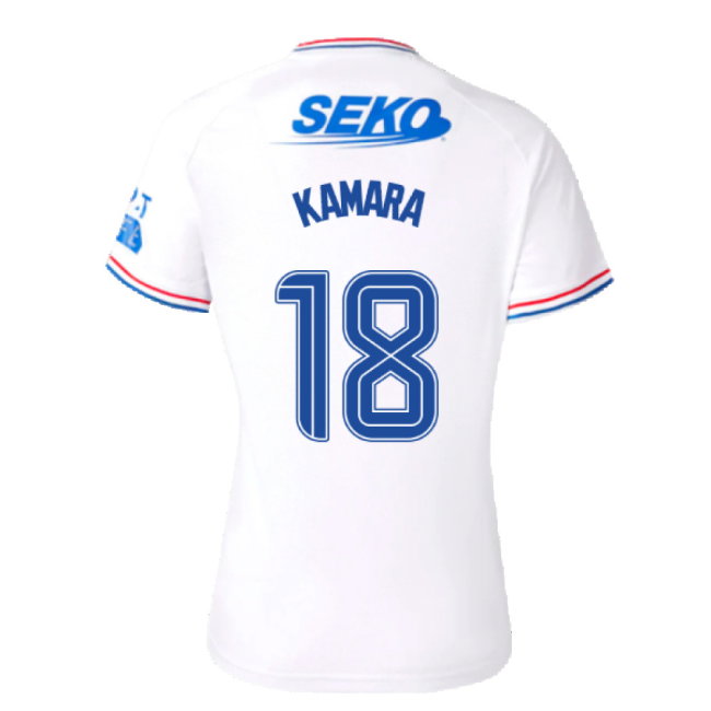 2023-2024 Rangers Away Shirt (Ladies) (Kamara 18)