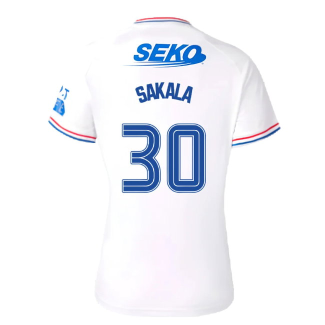 2023-2024 Rangers Away Shirt (Ladies) (Sakala 30)