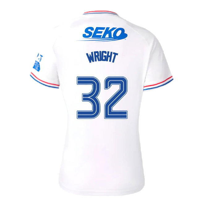 2023-2024 Rangers Away Shirt (Ladies) (Wright 32)