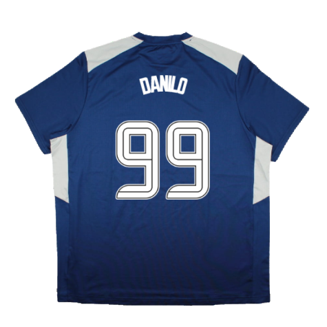 2023-2024 Rangers Coaches Match Day Tee (Blue) (Danilo 99)