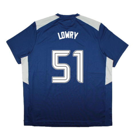 2023-2024 Rangers Coaches Match Day Tee (Blue) (Lowry 51)