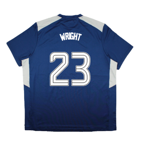 2023-2024 Rangers Coaches Match Day Tee (Blue) (Wright 23)