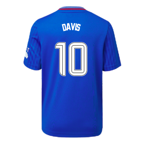 2023-2024 Rangers Home Shirt (Kids) (Davis 10)