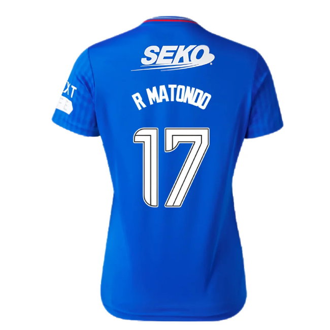 2023-2024 Rangers Home Shirt (Ladies) (R Matondo 17)