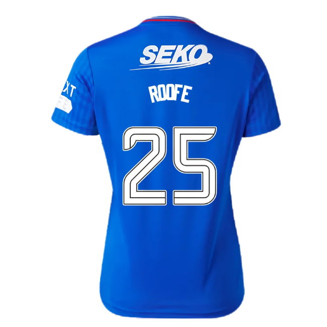 2023-2024 Rangers Home Shirt (Ladies) (Roofe 25)