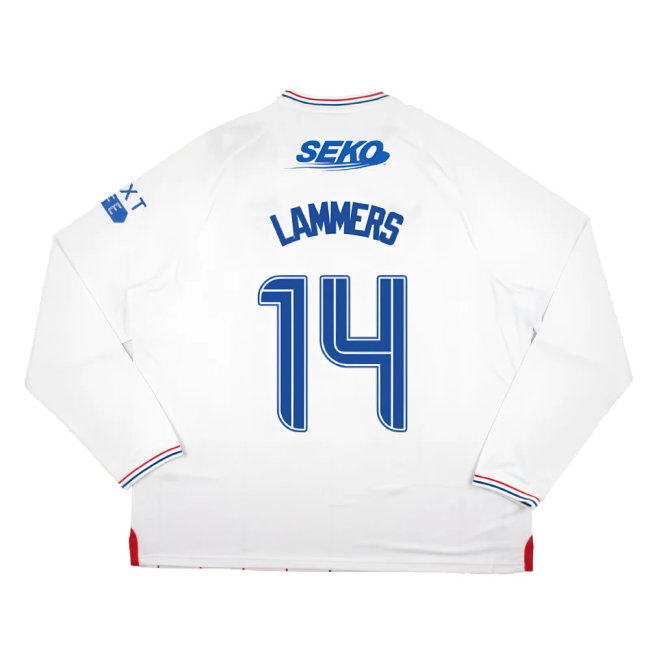2023-2024 Rangers Long Sleeve Away Shirt (Lammers 14)