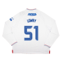 2023-2024 Rangers Long Sleeve Away Shirt (Lowry 51)
