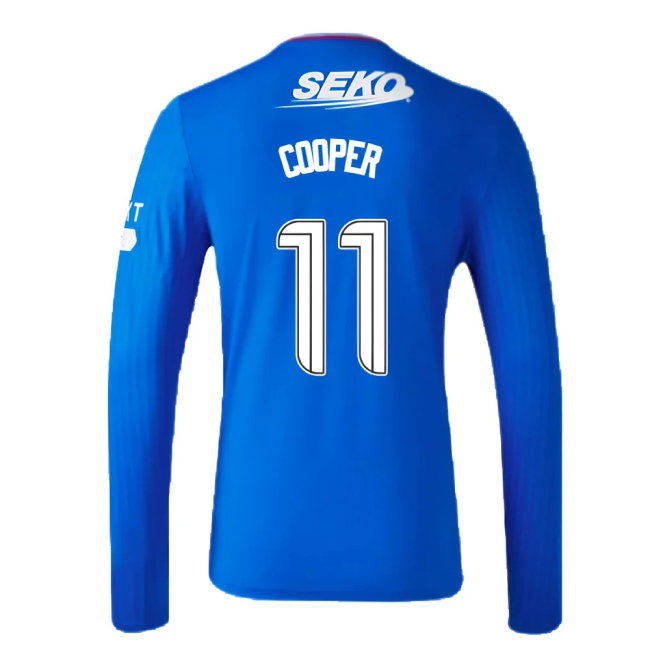 2023-2024 Rangers Long Sleeve Home Shirt (Cooper 11)