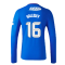 2023-2024 Rangers Long Sleeve Home Shirt (Halliday 16)