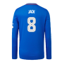 2023-2024 Rangers Long Sleeve Home Shirt (Kids) (Jack 8)
