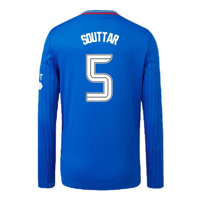 2023-2024 Rangers Long Sleeve Home Shirt (Kids) (Souttar 5)