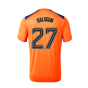 2023-2024 Rangers Players Third Match Day Tee (Orange) (Balogun 27)