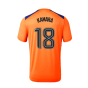 2023-2024 Rangers Players Third Match Day Tee (Orange) (Kamara 18)