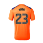 2023-2024 Rangers Players Third Match Day Tee (Orange) (Wright 23)