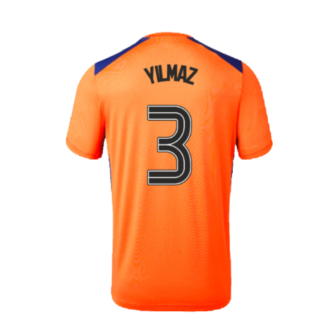 2023-2024 Rangers Players Third Match Day Tee (Orange) (Yilmaz 3)