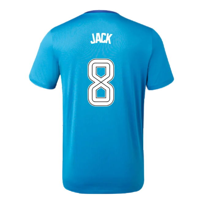 2023-2024 Rangers Players Training Tee (Deep Water) (Jack 8)